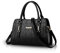 NICOLE&DORIS Damen Handtaschen Umhängetasche Damenhandtaschen Henkeltaschen Schultertaschen Crossbody PU Schwarz