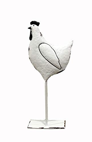 Keyhome Figurine décorative en étain Art en métal Animal Sculpture ameublement Article Cadeau Gallo