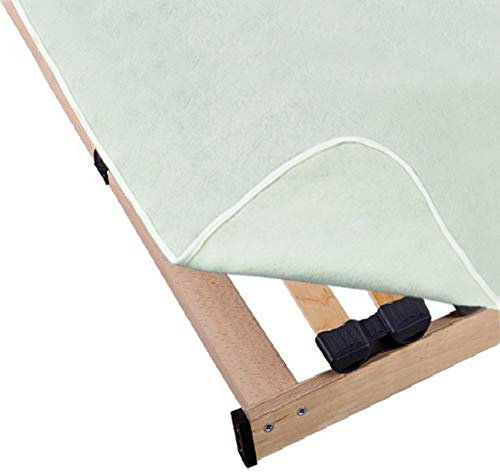 Mixibaby Matratzenunterlage Matratzenschoner Lattenrostauflage Matratze Unterlage Filzschoner, Größe:60 x 120 cm