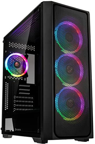 Raijintek PONOS MS4 Gehäuse - Schwarz