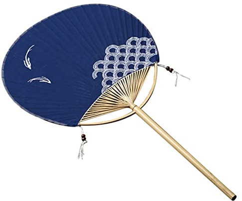 YARNOW Y Ventilador Antiguo Abanico Chino Abanico De Papel Japonés Abanico Africano Ventilador Japonés Abanico Estilo Japones Abanicos Chinos Totora Bambú Boda Mujer Papel De Arroz