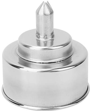 Leapiture 200 ml Alkoholbrenner, Labor-Alkoholbrenner, Edelstahl, Alkohollampenbrenner, robust, stabil, für Labor