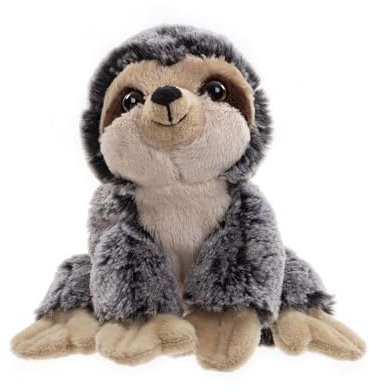 Charlie Bears Cuddle Cub Faultier Plus Plüschtier ab Geburt geeignet 13 cm groß niedliches Stofftier