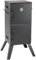 tectake® BBQ Barbecue Smoker a Carbonella, 54x50,5x100 cm, Forno per Affumicatura a Legna, Acciaio Resistente al Calore, Indicazione Temperatura, 2 Ganci Presa, Griglie Cromate, Affumicatore