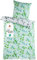 Carpe Sonno Seersucker Bettwäsche 135x200 Mikrofaser | Sommer Bettwäsche Seersucker Bettbezug 135 x 200 Sommerbettwäsche Bettwäsche-Sets Muster Bügelfreie Bettwäsche Seersucker 135x200 Grün Grau