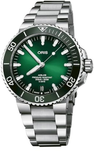 Oris Aquis Date Taucheruhr 43mm 30ATM - Uhrenarmbandes Rostfreier Stahl