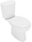 OPERA SANITARI Wc monoblocco scarico S a terra c/batteria di scarico OXA