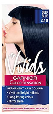 Garnier Color Sensation Vivids Blue Haarfarbe Permanent 2.10 Deep Blue