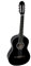 GEWA Konzertgitarre Basic Plus, klassische Gitarre, Decke Fichte, Korpus Linde, 3/4, schwarz