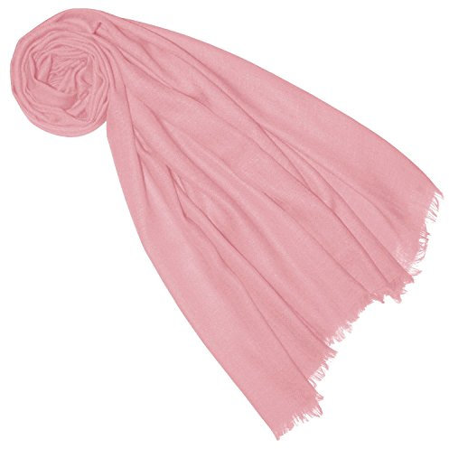 Lorenzo Cana Luxus Pashmina Schal Schaltuch 100% Kaschmir Kaschmirschal Kaschmirtuch Kaschmirpashmina Rosa 7830677