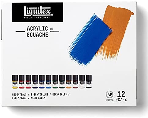 Liquitex 3699325 Peinture, Acrylique, 12X22 ML Essentiel, 22 ml (Lot de 12)