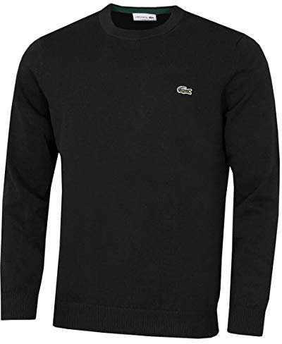 Lacoste AH1985, Suéter Hombre, Negro (Noir), L