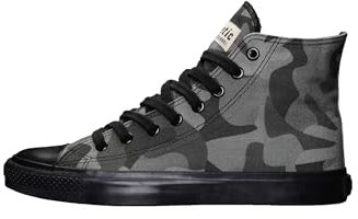 Ethletic Unisex Fair Trainer Black Cap Hi Cut Sneaker, Human Rights Olive Jet Black, 41 EU