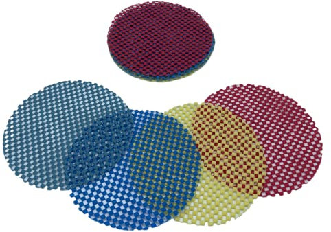 Jar Opener Gripper Pad, Jar Grippers For Opening Jars For Opening Bottles, Cans Lids, 8 Multi Purpose Manual Silicone Grip Pads, 5.5 Round By Bigleef