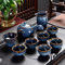 Chinese Porcelain Kung Fu Tea Tea Set, Porcelain Teapot, Porcelain Cup. 9 Gift Box Packaging. Suitable for Black Tea and Green Tea