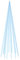 vidaXL LED Weihnachtsbaum für Fahnenmast Tannenbaum Lichterbaum Weihnachtsdeko Beleuchtung Außen Beleuchtet Lichterkette Blau 732 LEDs 500cm