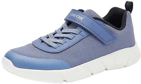Geox J Aril Girl D, Scarpe da Ginnastica, Dk Avio Black, 31 EU