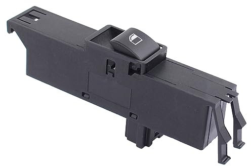 Fensterheber Schalter elektrischer Fensterheberschalter Fensterschalter mit Rahmen Fenstersteuerungsschalter Glasschalter Druckknopf Taster Fahrerseite vorne links für 3er E46 Touring 3er E46 Compact