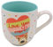 Boofle Love You More Love in Technicolor Mug Gift Idea
