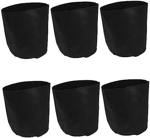 INOOMP 6stücke Teiliges Pflanzenwachstumsbeutel Aus Vliesstoff Atmungsaktive Pflanztöpfe Für Gemüse Und Blumen Für Anzucht Umpflanzen Von Pflanzen
