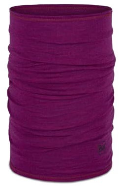 Buff Merino Lightweight Multifunctional Neckwear Solid Magenta Unisex Adult