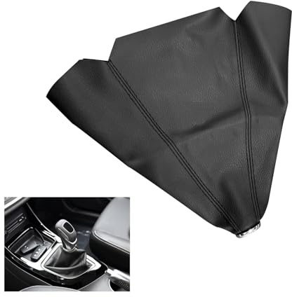 Universal Car Shift Boot Dust Cover, Auto Shifter Sleeve, Gear Gaiter for Most Manual/Automatic Cars (Black)