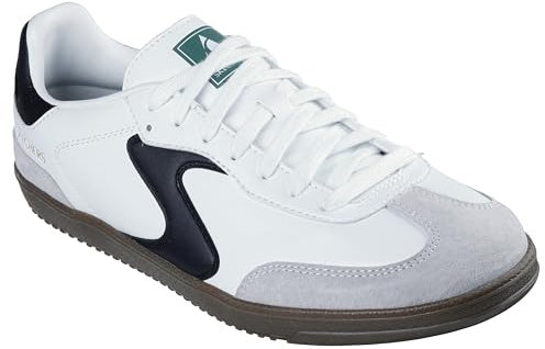 Skechers Hotshot Pyke, Zapatillas Hombre, White, 48.5 EU