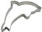 BekkiB - Ausstecher Delfin - ca. 9,5 x 4,5 cm - Spülmaschinengeeignete Delphin-Ausstechform aus Edelstahl - Zum Backen von Plätzchen - 7931