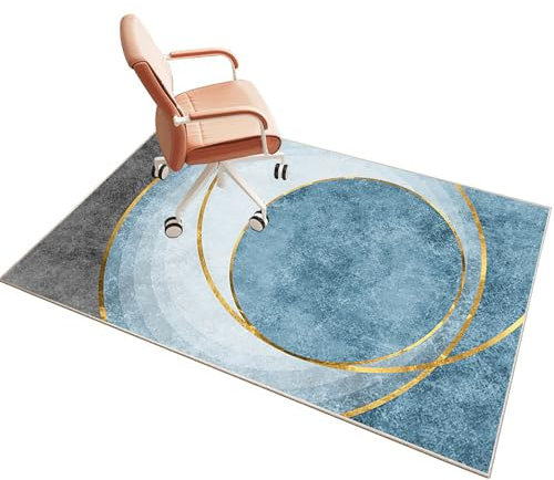 Tapis Protection Sol Chaise Bureau 160 x 200 cm, Tapis de Chaise Gaming, Tapis de Sol Bureau Tissu, Tapis de Chaise à Rouler, Tapis de Sol pour Fauteuil, Tapis Antidérapant Sous Chaise de Bureau