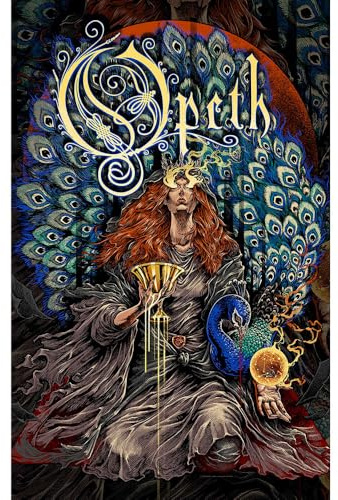 Razamataz Opeth Sorceress Band Logo Textile Poster 70Cm X 106Cm