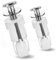 Pack de 2 Tornillos de Nailon para Asiento de Inodoro, Fijaciones Premium para una sujeción firme y duradera. Renueva las Bisagras de tu WC con confianza.