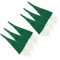 DRESSOOS 6 Pièces Couverture de Bouteille de vin âgée infuseur Porte-gobelet Porte-Bouteille GNOME de Noel GNOME Noel Couvercle de Bouteille de vin décoration de Noël au vin Feutrine Green