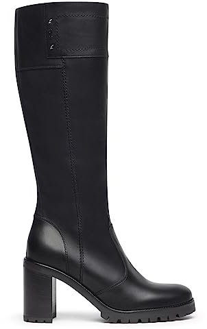 Nero Giardini I308982D Stivali Donna in Pelle - Nero 39 EU