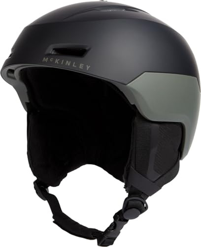 Mc Kinley Unisex Flyte Pro Skihelm, Black Night/Olive, S