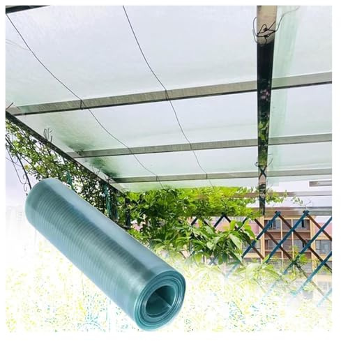 Foglio Illuminazione Diurna Isolanti Trasparenti, Coperture per Tetti in Fibra Vetro per Verande da Giardino, Pergolati, Terrazze e Pollai all'Aperto(1x15m)