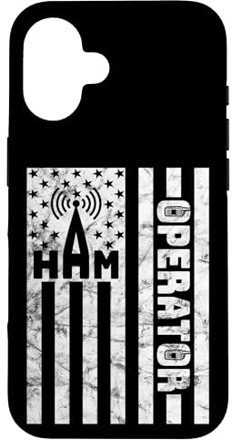 Ham Radio Operator | USA Flag Home Pride Amateur Radio Case for iPhone 16