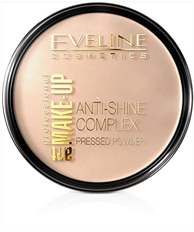Eveline Cosmetics Art Professional Make-up ART PROFESSIONAL MAKE-UP Mattifying Mineral Powder with Silk - 31 Transparent, Shine-Control, Pore-Friendly, in Six Translucent Shades