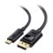 Cable Matters 32,4 Gbps Cable USB C DisplayPort 1,4-3 m supportant 8K 60Hz/4K 240Hz (Thunderbolt 4 vers DisplayPort, Display Port vers câble USB C) Noir - Compatible avec XPS MacBook