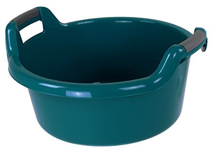Curver Wäschewanne 27L 53,5x51x20,5cm Wäscheschüssel Wäschekorb Wäsche Waschküche blau