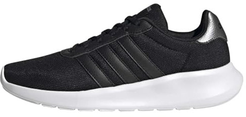 adidas Damen Lite Racer 3.0 Shoes Laufschuhe, Core Black/Core Black/Iron Metallic, 39 1/3 EU