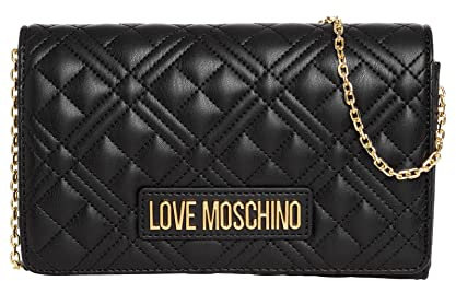 Love Moschino Jc4079pp1i, Borsa a spalla Donna, Nero (Black B), Taglia unica