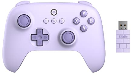 8BitDo Ultimate C 2.4G Purple Wireless Controller Compatible with Windows, Android & Raspberry Pi