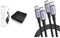 Nokia Streaming Box 8000, Android TV (Chromecast, HDMI, Netflix, Prime Video, Disney+) & UGREEN 100W USB C auf USB C Kabel 2 Stück PD3.0 PPS USB-C Ladekabel 5A/20V