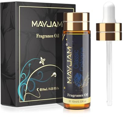 MAYJAM Olio Di Fragranze Di Colonia Classica 10ml, Premium Colonia Classica Di Fragranze Aromaterapia Per Olio Essenziali di Diffusori, Umidificatori, DIY, Casa