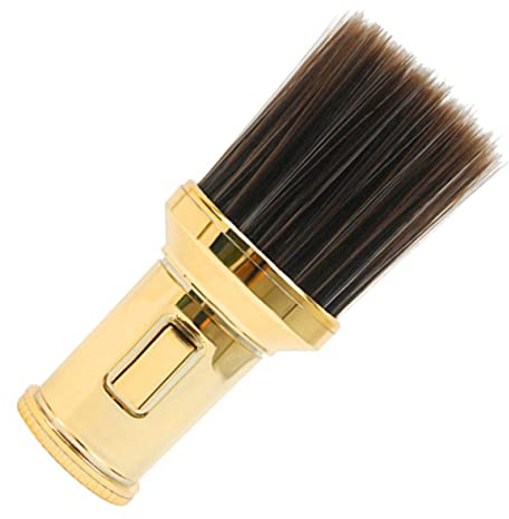 Bürste für Abgebrochene Haare, Friseurbürste mit Kristallgriff, Gold | Stabile Borsten, Glatte Oberfläche, 1 Stück Pack, für Friseure, nach Schnitt, Hält Kleidung Sauber