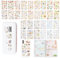 Sticker, 30 DIY Kawaii Scrapbook Sticker Fotoalbum für Kinder, Erwachsene, für Die Dekoration Gästebuch, Alben, Zeitschriften,5 Sätze Von Niedliche Aufkleber Set