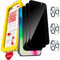 Milomdoi 3 Piezas Protector Pantalla para iPhone 16 Pro Privacidad Antiespias Cristal Templado con 3 Piezas Cámara Protector de Pantalla