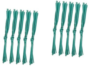 Mipcase 100pcs Plant Ties Plastic Wire Ties for Garden for Wire Management and Cord Wrap for Plant Support and Cord Organization