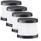 Para aspiradora de mano inalámbrica Karcher HEPA 12 filtros diseñados para un máximo rendimiento de filtración (paquete de 4)