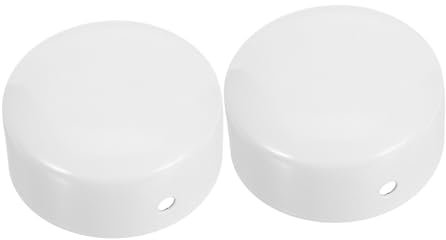 VILLFUL 2pcs Banister Handrail Cap Stainless Steel Sealing Caps and Handrail Fittings for Stairs